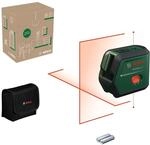 Bosch Kreuzlinienlaser UniversalLevel 2 (Laserkreuz inkl. integrierter Lotpunkte f&uuml;r