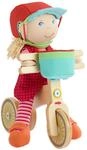 HABA Laufrad-Set Annelie &ndash; Puppen-Set mit Puppe Annelie, Holz-Laufrad ,Fahrradhelm