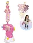 Lansay - Sky Dancers Rainbow Rose - Fliegende Feenpuppe 18 Cm - Ab 6 Jahren | Figur