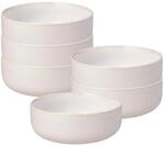 Villeroy & Boch like. by Crafted Cotton Bol 6er Set, 16 cm, M&uuml;slischale mit