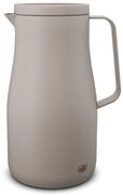 alfi STUDIO TEA Isolierkanne 1,0L calming beige, Thermoskanne aus doppelwandigem