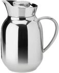 Stelton Amphora Isolierkanne/Thermokanne Edelstahl, 1,2L, modernes Design,