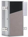 EMCO Asis Plus Unterputz-WC Modul mit Toilettenpapierhalter, Bad Schrank f&uuml;r