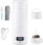 Reise Wasserkocher Klein, 500ml Reisewasserkocher Klein 316 Edelstahl Tragbarer Mini