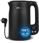 Bear 1.7L 304 Edelstahl Mit 11 Temperaturen Wasserkocher,1800w Trockenaufschutz,