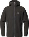 Hagl&ouml;fs Herren Rosson Softshell Hoodie Jacke, true black, S