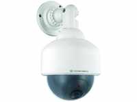 Smartwares CS88D_SW Dummy-Dome Kamera mit Blinkender LED, 1 Stück (1er Pack)