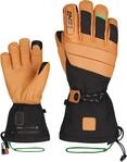 Lenz Heat Glove 9.0 beheizbare Handschuhe, Hellbraun/schwarz, M