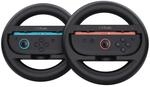 GXTrust Joy-Con Lenkrad f&uuml;r Nintendo Switch 2 Konsole, 2 St&uuml;ck, Schwarz