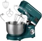 KLAMER K&uuml;chenmaschine Classic 1400 W &ndash; 5,5 L R&uuml;hrsch&uuml;ssel aus Edelstahl,...