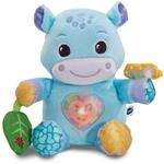 VTech Baby Flauschiges Flusspferd &ndash; Sensorisches Kuschelspielzeug zur F&ouml;rderung