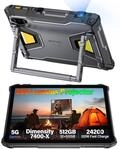 Ulefone Armor Pad 5 Ultra 5G KI-Outdoor Tablet mit Projektoren, 11" FHD+ 512GB/2TB,