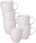 Villeroy & Boch like. by Crafted Cotton Becher mit Henkel 6er Set, 350 ml,