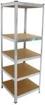 TRUTZHOLM Lagerregal Schwerlastregal Kellerregal 180 x 60 x 60 cm bis 875 kg