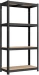 SONGMICS Schwerlastregal, Kellerregal, Lagerregal, 40 x 80 x 160 cm, Regal mit