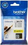 Brother LC3617Y Original Tintenpatronen Pack Of 1