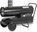 HECHT Heizung, Heizkanone &ndash; Dieselheizung 280 W (18 kW) &ndash; &Ouml;lheizung 450 m&sup3;/h