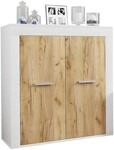 VCM Holz Kommode | Sideboard mit Dreht&uuml;ren | Ma&szlig;e ca. H. 89 x B. 80 x T. 35...