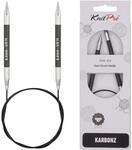 KnitPro Karbonz Rundstricknadel 40" (100cm) | 6mm