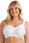 Miss Mary of Sweden BH ohne B&uuml;gel &ndash; Glatter Soft-BH mit geteilter Naht &ndash;