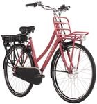 Adore E-Citybike Damen Hollandia Carry on 28'' E-Bike rot 250 Watt Li-Ion 36V/13 Ah 3