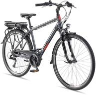 TELEFUNKEN E-Bike Herren 28 Zoll Trekking-Fahrrad mit 21-Gang Kettenschaltung 