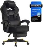 SONGMICS Gaming-Stuhl, B&uuml;rostuhl, Computerstuhl, ergonomisches Design, mit