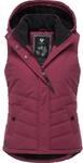 Ragwear Damen &auml;rmellose Outdoorweste warme Winterjacke wasserdicht mit abnehmbarer