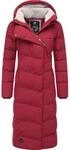 Ragwear Damen atmungsaktiver Wintermantel warmer wasserdichter Steppmantel lang mit