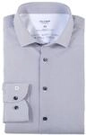 OLYMP Herren Oberhemd Langarm Level Five 24/Seven,Rotationsdruck auf y/d Dobby,24/7 -
