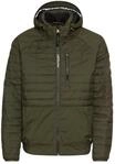 camel active Herren teXXXactive&reg; Blouson mit Abnehmbarer Kapuze Waldgr&uuml;n,