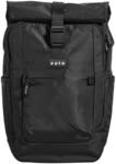 eoto Rucksack TALL41 schwarz, Roll Top f&uuml;r Uni, Reisen, Job und Freizeit,