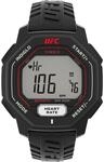 Timex UFC Performance Spark 46mm Herren-Armbanduhr aus schwarzem Kunstharz TW2V83800