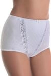 Sassa Damen Maxi Miederslip, Weiss, 40 EU