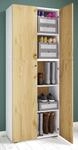 VCM Holz-Schuhschrank, Ma&szlig;e: B. 70 x H. 184 x T. 40 cm, Allzweckschrank, 5...