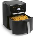 GOURMETmaxx AirGenius Hei&szlig;luftfritteuse - 5,5 L Airfryer | Fritteuse mit 7