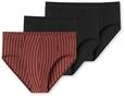 Schiesser Herren 3 Pack Unterw&auml;sche Slips mit weichem Bund Bio Baumwolle - 95/5