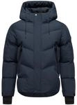 STONE HARBOUR Herren Winterjacke warme Steppjacke mit (abnehmbarer) Kapuze Livianoo