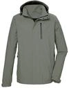 Killtec Herren Funktionsjacke/Outdoorjacke wasserdicht mit abnehmbare Kapuze KOS 52