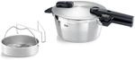 Fissler Vitaquick Premium/Schnellkochtopf (3,5 L, &Oslash; 22 cm) m. Einsatz,