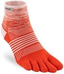 Injinji Damen Trail Mittellange Mini Crew Zehensocken, Hibiskus, X-Small-Small