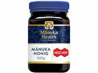Manuka Health - Manuka Honig MGO 400+ , 100% Pur aus Neuseeland mit zertifiziertem
