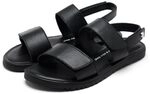 GIOSEPPO Rehoboth, flache Sandalen f&uuml;r M&auml;dchen, Schwarz, 32 EU