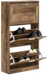 SoBuy Schuhschrank schmal Schuhkipper mit 3 Klappen &ndash; Platzsparendes...