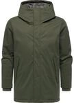 Ragwear Herren warmer Kurzmantel langer Winterparka wasserdicht Parcan Twill...