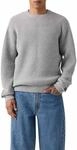 Levi's Herren Greys Pullover, Presidio Crew MID Tone Grey Heather, S