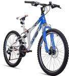 Bergsteiger Montreal 20, 24 Zoll Kinderfahrrad, geeignet f&uuml;r 6,7, 8, 9, 10,...