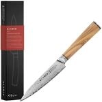 KLAMER Damast Allzweckmesser 12,7 cm, 67 Lagen japanischer Damaszener Stahl