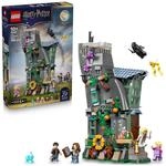 LEGO Harry Potter Luna Lovegoods Haus - Modellbau mit Leuchtstein und 5 Minifiguren -