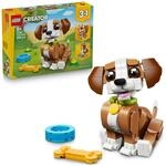 LEGO Creator 3in1 Cute Animals: Playful Puppy Dog Toy - Pet Animal Figure Transforms